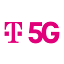 Telekom Logo mit 5g Schriftzug