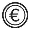 Icon für Budgetfreundlichkeit