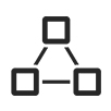 Symbol für Netzwerkübersicht