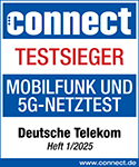 Connect Mobilfunk- und 5G-Netztest: Telekom ist Testsiger