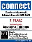 Connect Test Kundenzufriedenheit: 1. Platz für die Telekom in der Kategorie Netz