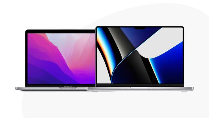 Produktabbildung von zwei Mac von Apple