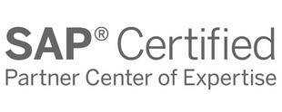 Logo SAP Certified: Partner Center of Expertise