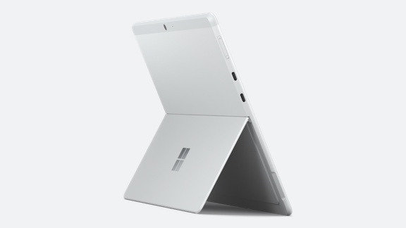 Rückansicht eines Surface Pro X