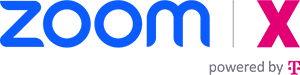 Zoom X powered by Telekom Logo