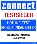 Connect Test: Telekom ist Testsieger beim Hotline-Test der Mobilfunkanbieter