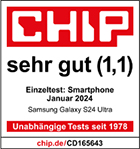 Testsiegel Chip Samsung Galaxy S24 Ultra