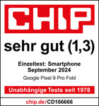 CHIP Testsiegel Google Pixel 9 Pro Fold