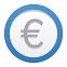 Icon mit Eurozeichen 