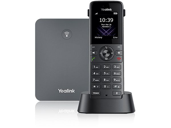 Yealink W73P – IP-DECT Handgerät und Basisstation | Telekom Geschäftskunden | DECT-Telefone