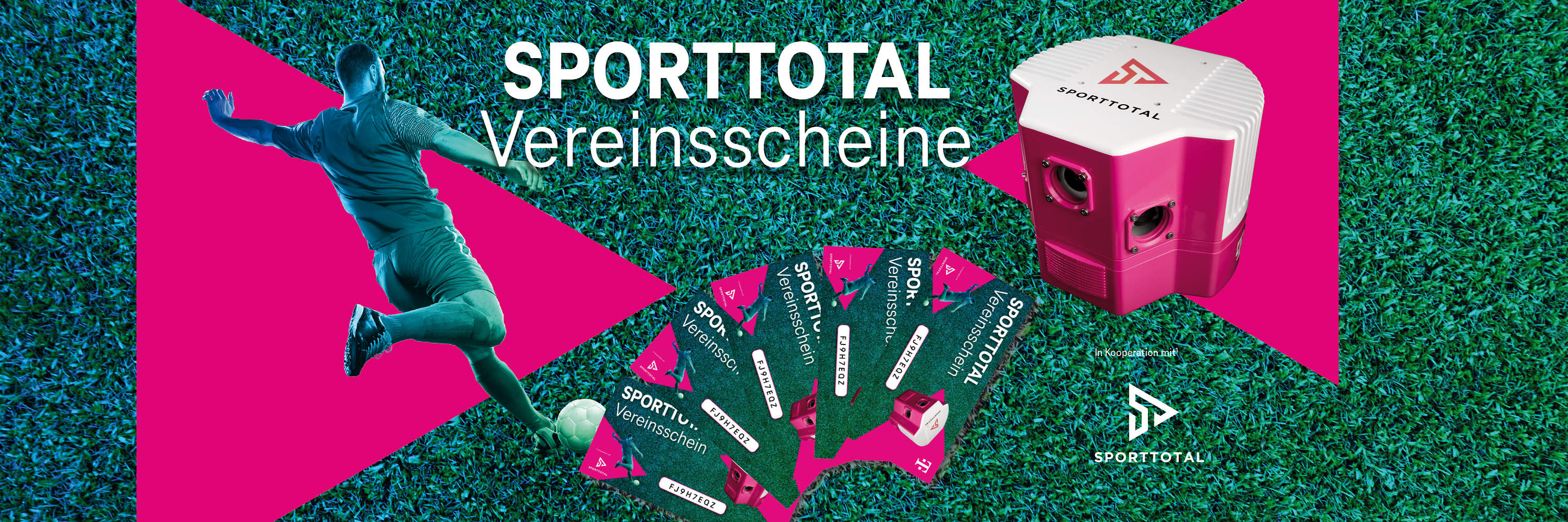 Sporttotal Vereinsscheine Telekom Geschäftskunden