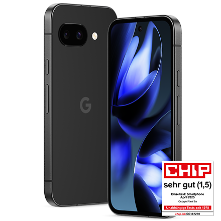 Google Pixel 9a 256 GB Obsidian | Telekom Geschäftskunden