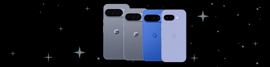 Bühnenabbildung Magenta Black Days und Google Pixel 10 Serie