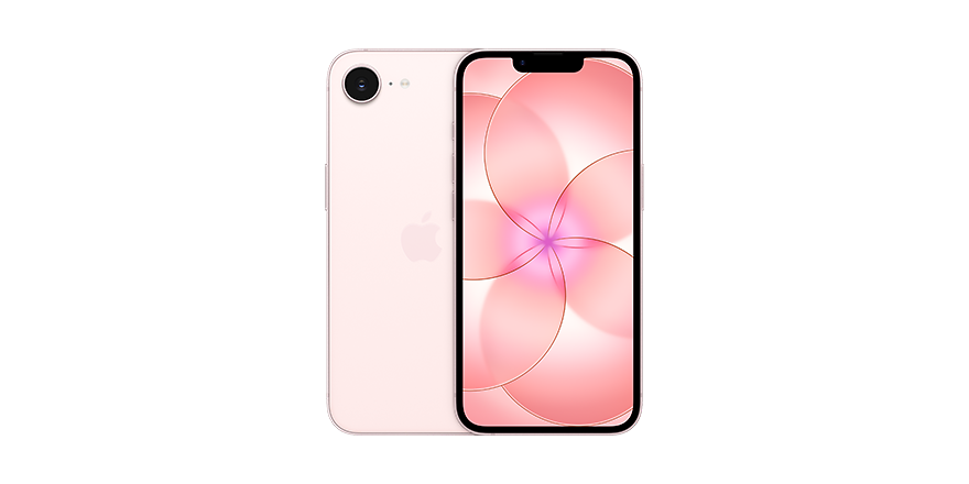 Produktabbildung iPhone 17e in soft pink