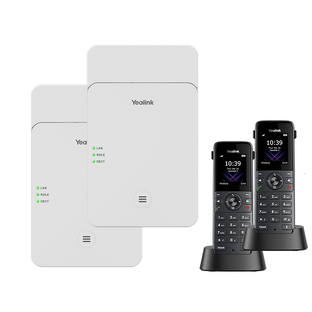 Yealink W75 Mini-Multi-Cell DECT-System Bundle 