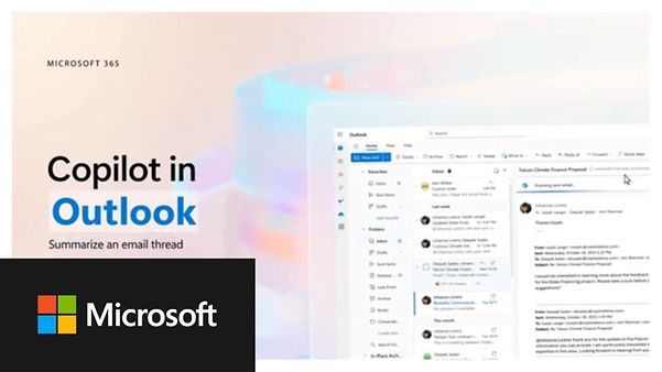 Image from video - Copilot in Outlook