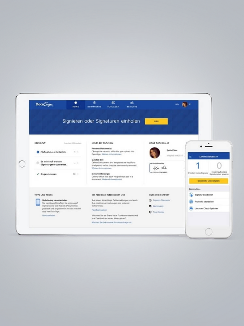 DocuSign screenshot