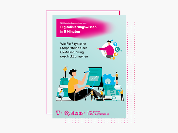 Cover of the white paper: Digitalisation knowledge in 5 minutes