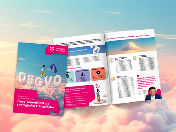 Graphic for the white paper download "Cloud sovereignty as a strategic success factor"