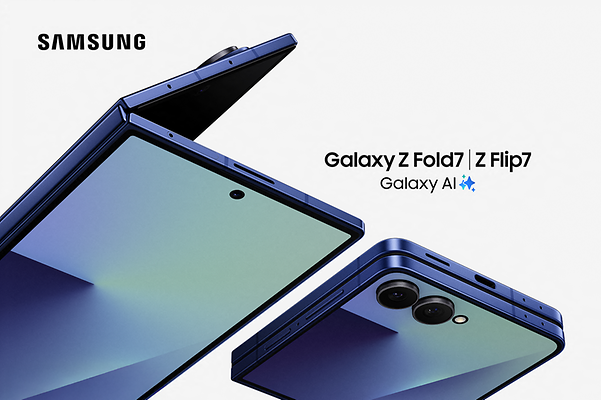 Product image Samsung Galaxy Z Flip7 and Z Fold7