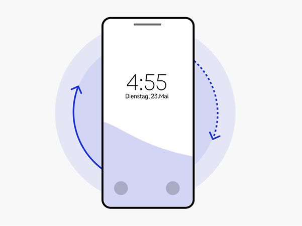 Infographic on Knox Configure: illustration of a protected smartphone