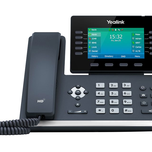 Yealink IP Phone T54W - Standard Phone incl. power supply unit