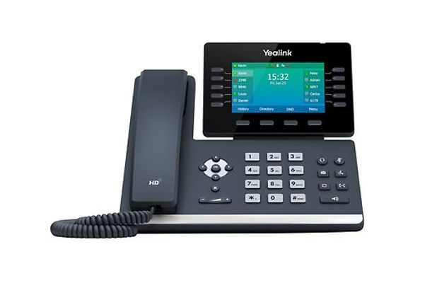 Yealink t54w against a white background