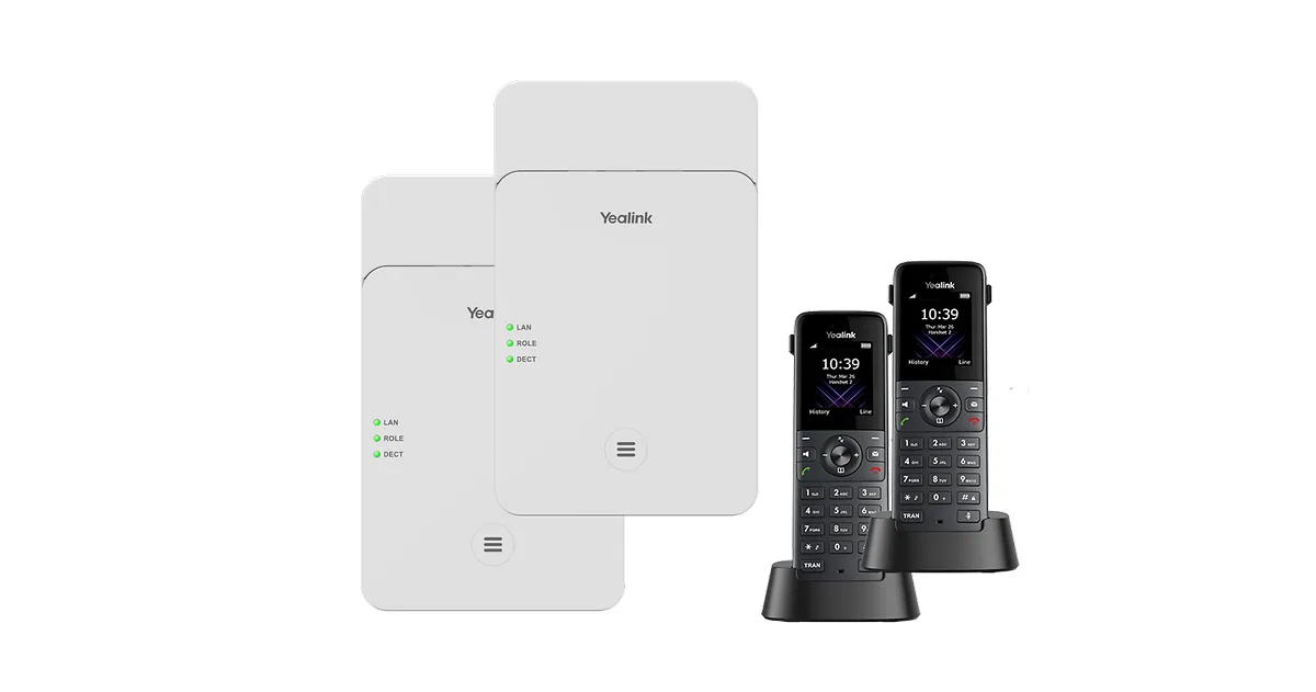 Yealink W75 Mini Multi-Cell DECT System | Telekom Business
