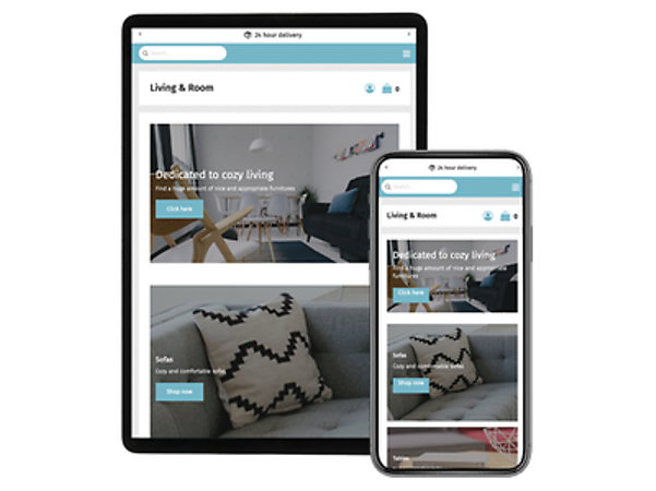 Webshop example living