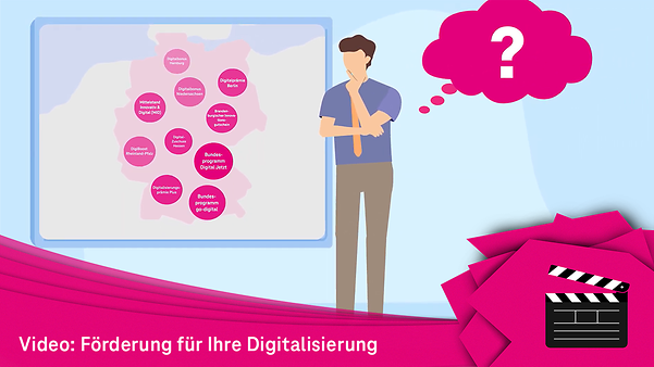 Preview image from: Support for your digitalisation – we show you how it works