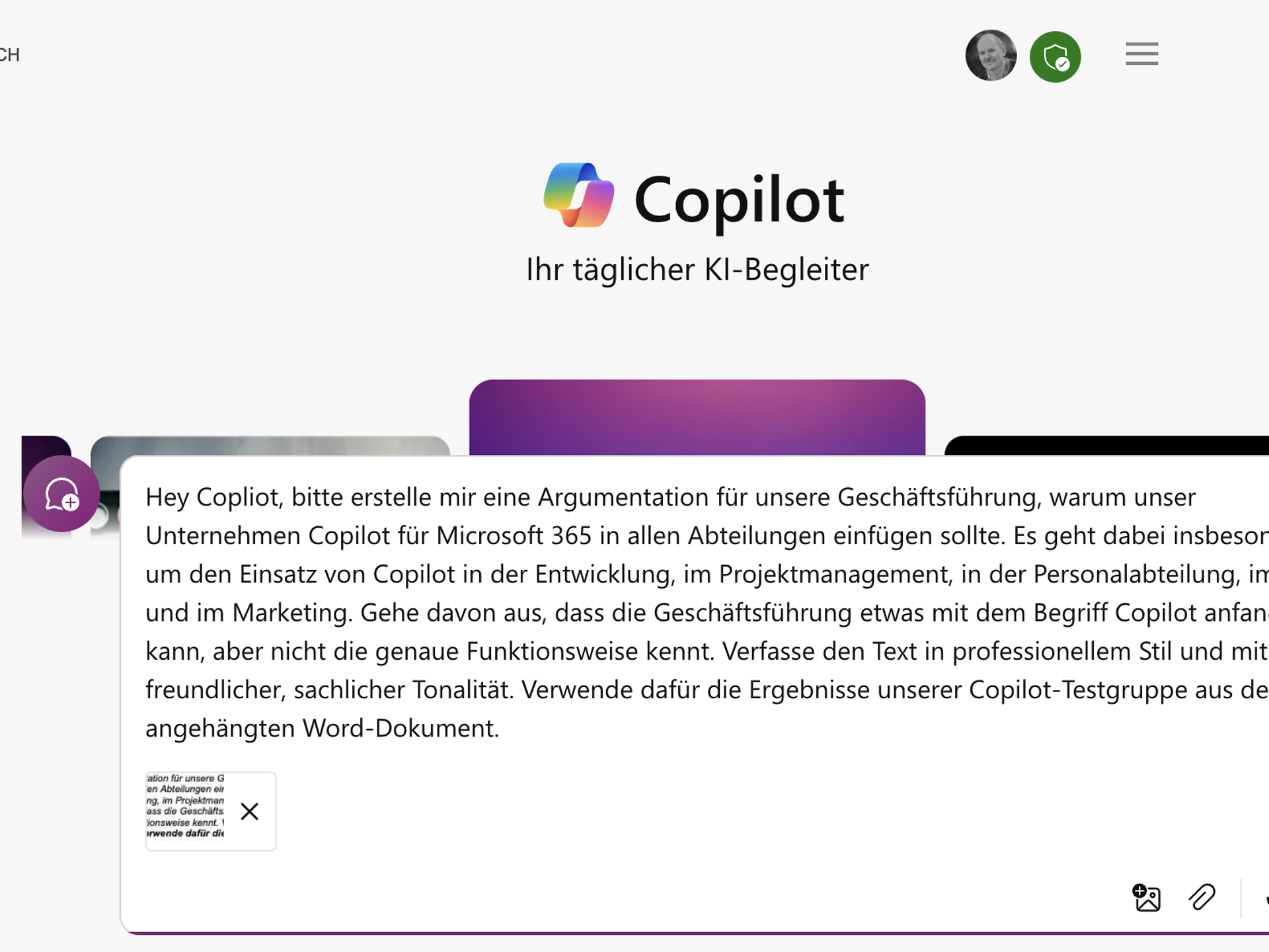 Prompting in Copilot