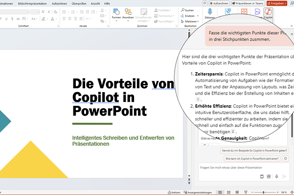 Get a quick overview of extensive presentations