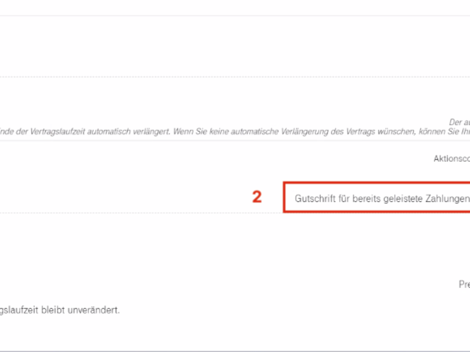 Note on credit notes