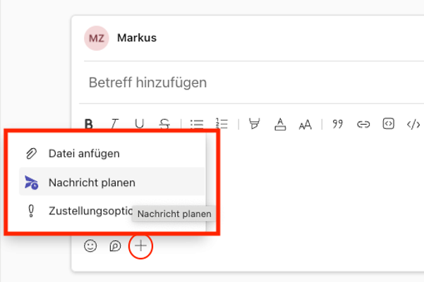 Specify when a notification should appear in a channel