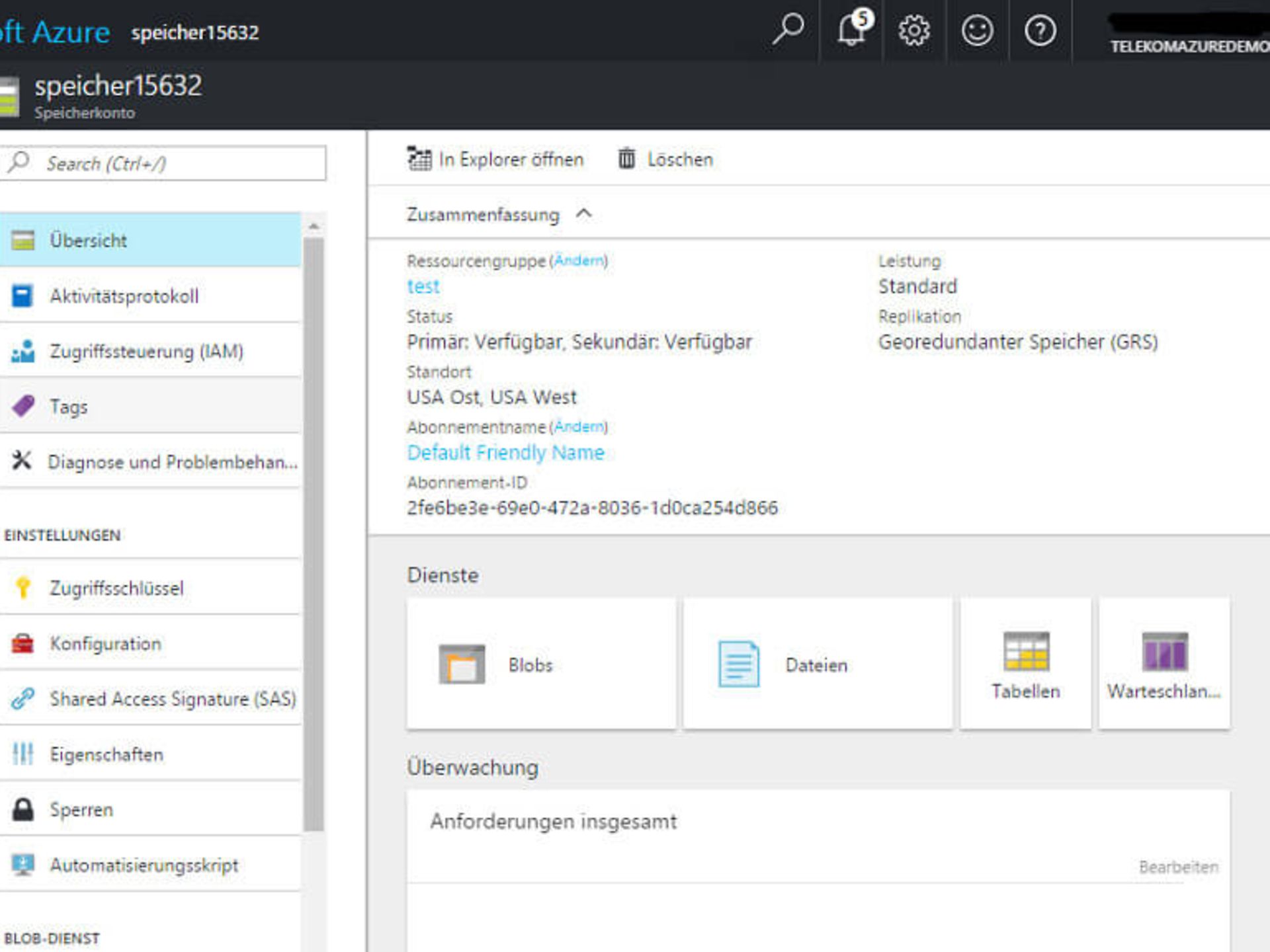Microsoft Azure Getting Started Figure8 Storage Account