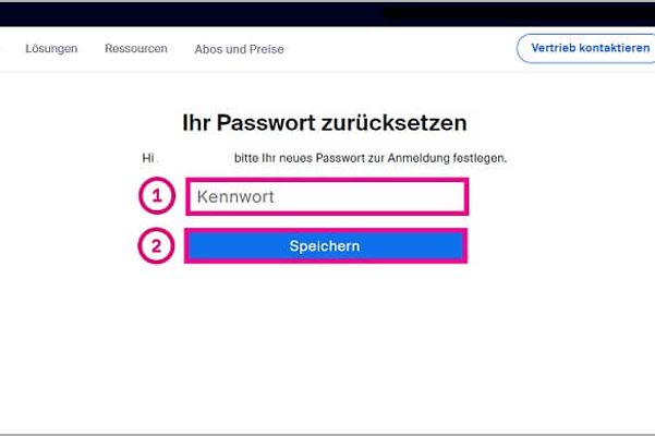 Image shows the Zoom X page with password storage