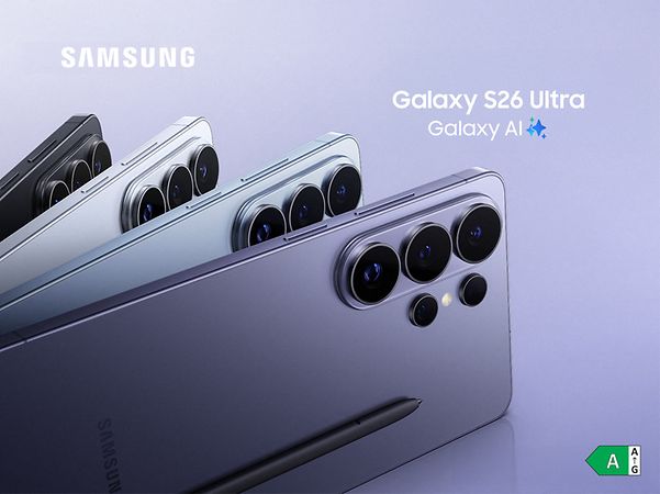 Abbildung des Samsung Galaxy S26 Ultra mit Galaxy AI