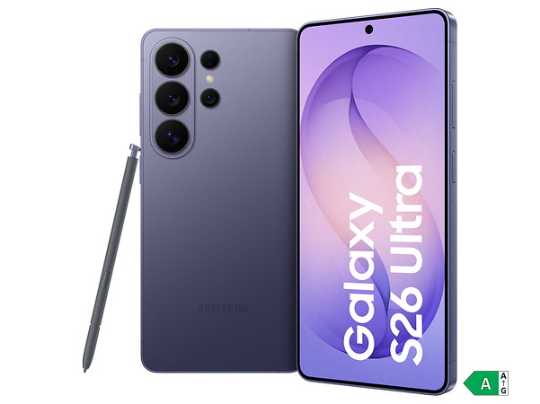 Product image Samsung Galaxy S26 Ultra in Cobalt Violet