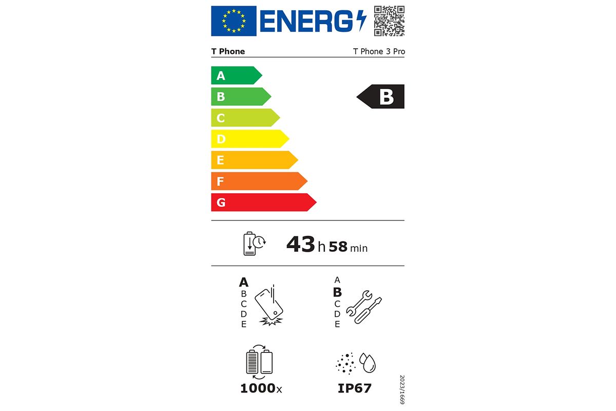 T Phone 3 Pro Energy Efficiency Label_2371364_page-0001