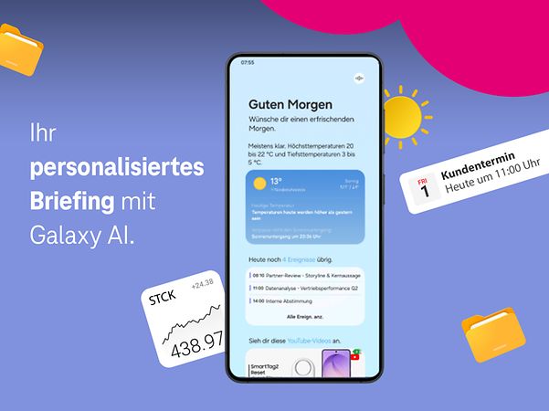 Das Galaxy AI Feature Now Brief