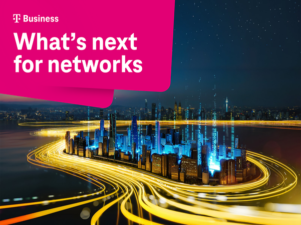 Magenta Shape, reimagining networks through a co-generated ‘blue city’ with surrounding data streams in yellow