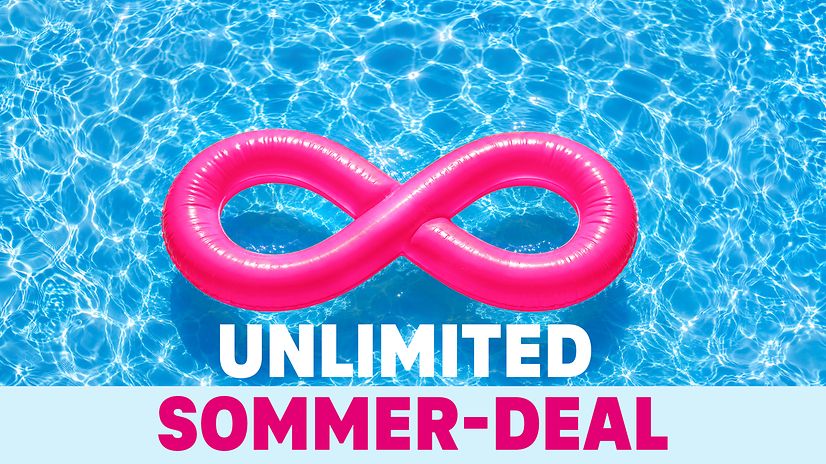 Promotional image: Unlimited Summer Deal on mobile phone plans for business customers