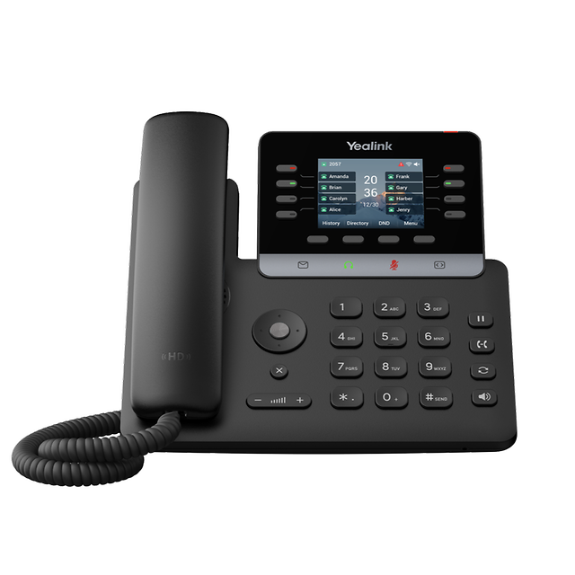 Yealink T73W black desktop SIP phone