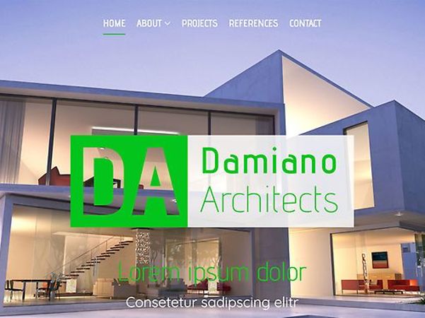Designvorlage Architekt des Telekom Homepage-Designers