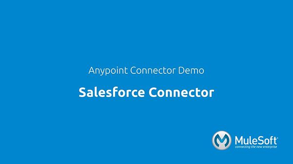 Startbild des Videos: Salesforce Connector Demo