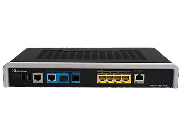 Audiocodes m500 1s2m vor weißem Hintergrund