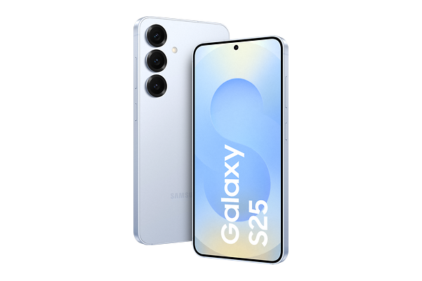 Produktabbildung Samsung Galaxy S25 in Icyblue
