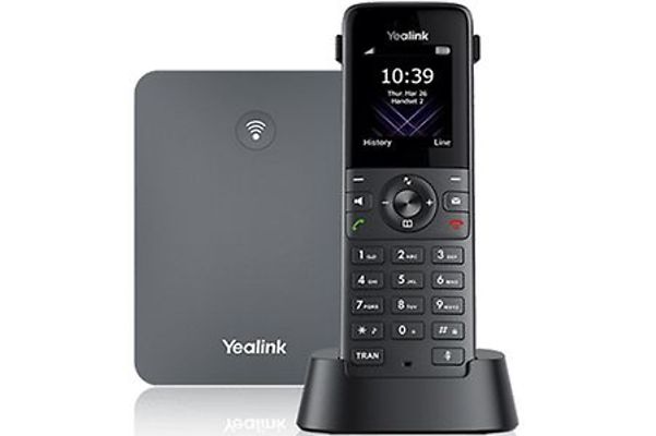 Yealink-w73p vor weißem Hintergrund