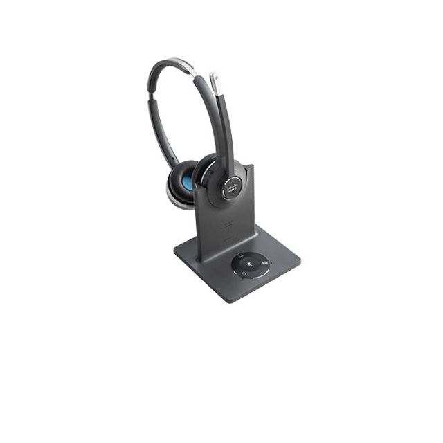 Kabelloses Stereo Headset Cisco 562 mit Multi Basis Produktbild