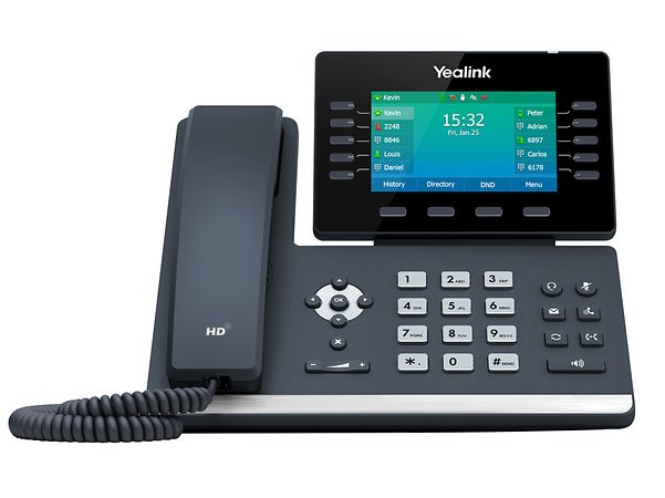 Yealink IP-Telefon T54W - Standard Phone inkl. Netzteil